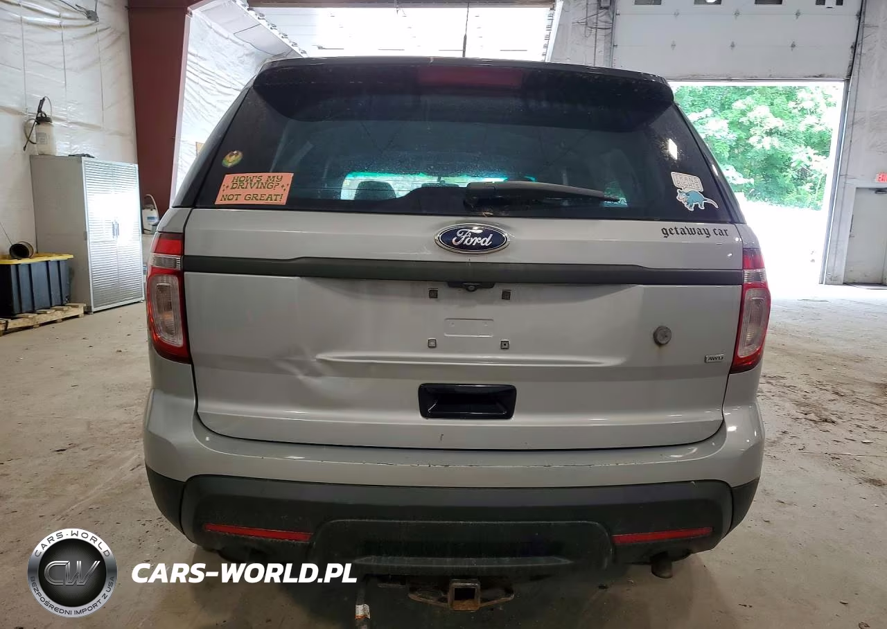 2014 Ford Explorer Police Interceptor VIN:1FM5K8ARXEGB69027 - 6