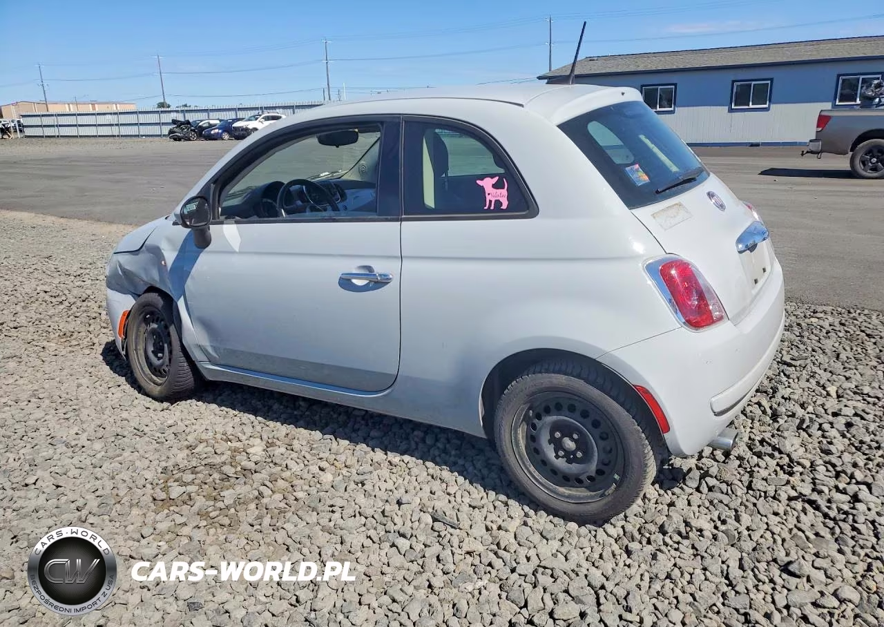 2016 Fiat 500 Pop VIN:3C3CFFAR5GT184574 - 2