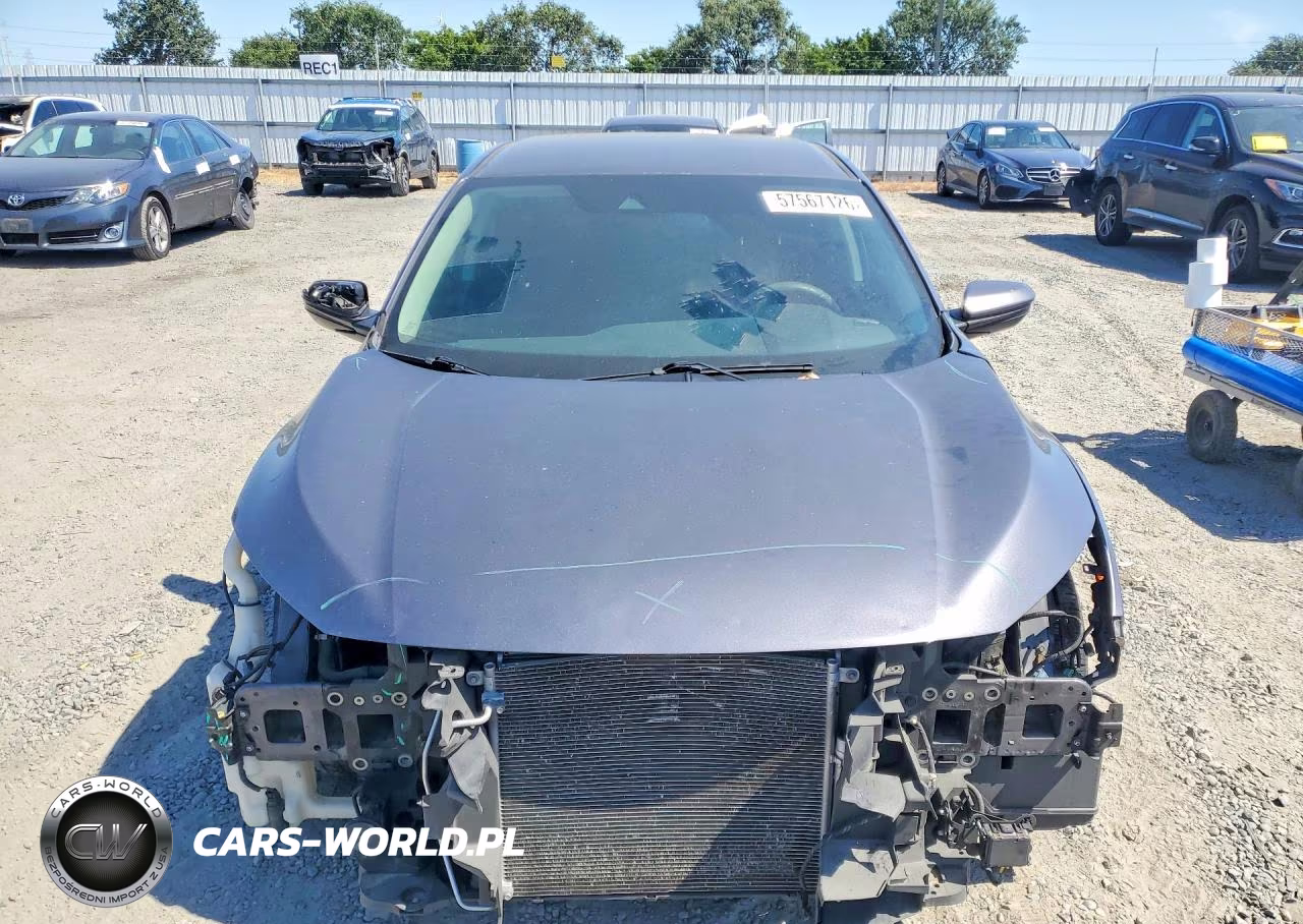 2019 Honda Civic Lx VIN:2HGFC2F66KH535259 - 5