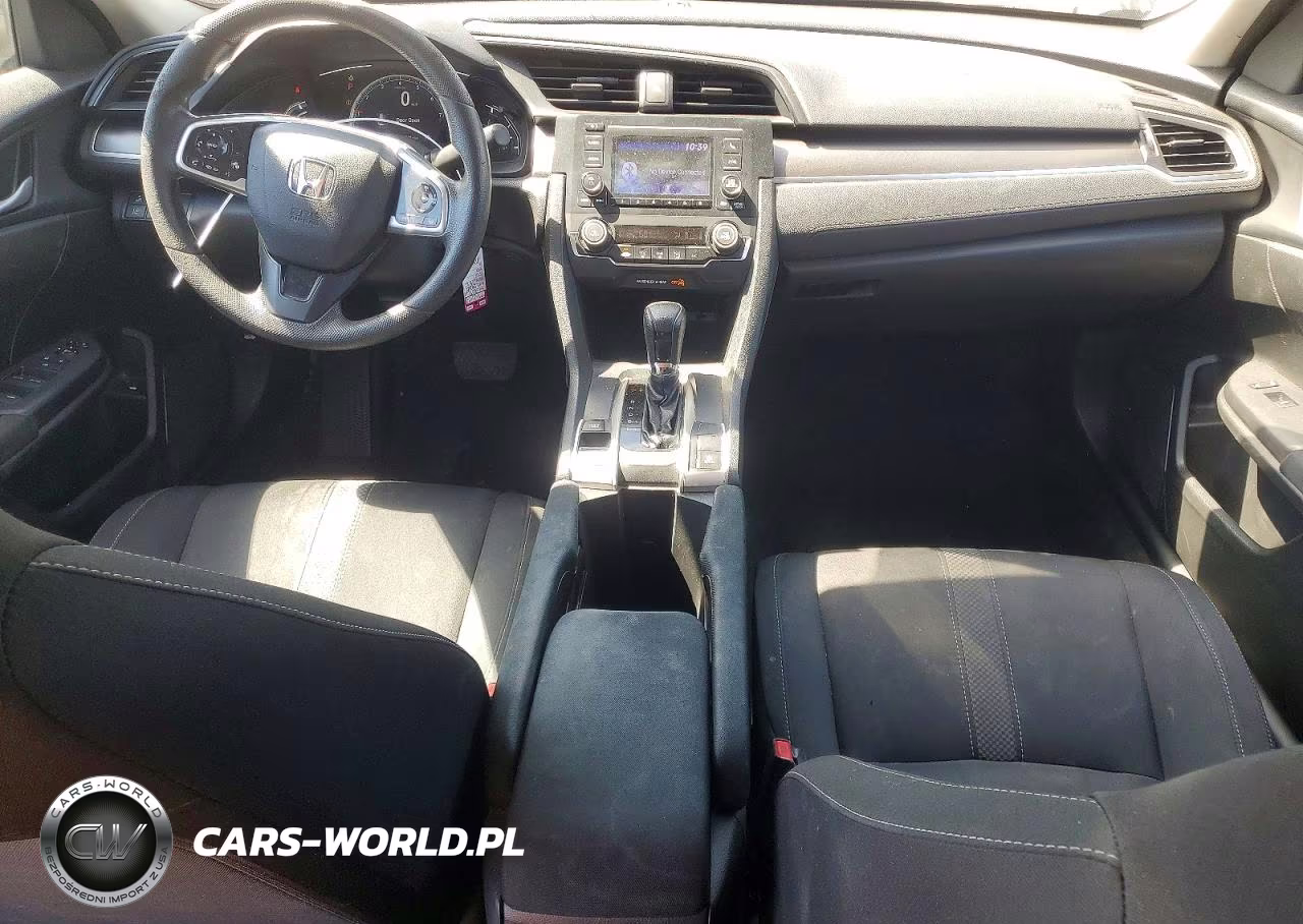 2019 Honda Civic Lx VIN:2HGFC2F66KH535259 - 8