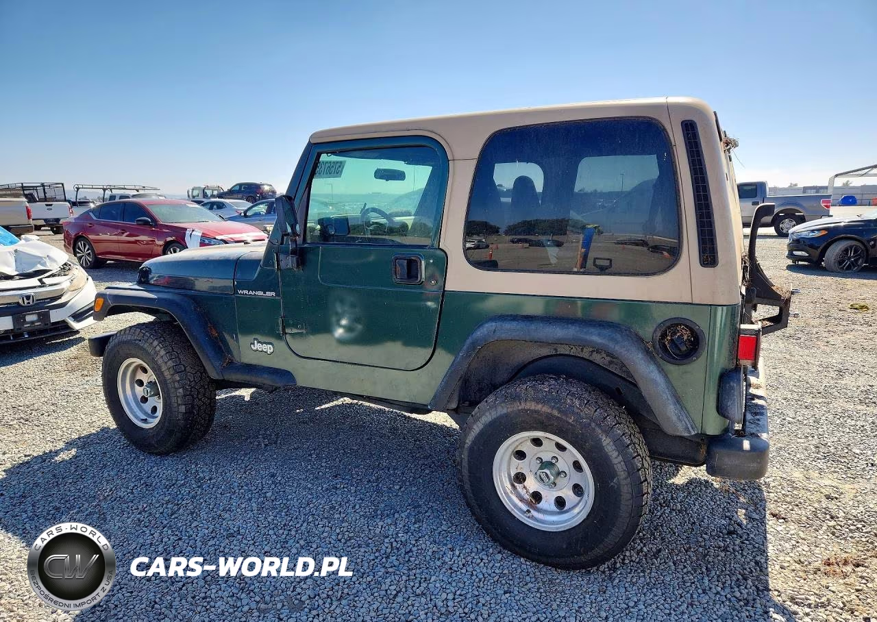 2001 Jeep Wrangler - Tj Se VIN:1J4FA29P51P314720 - 2