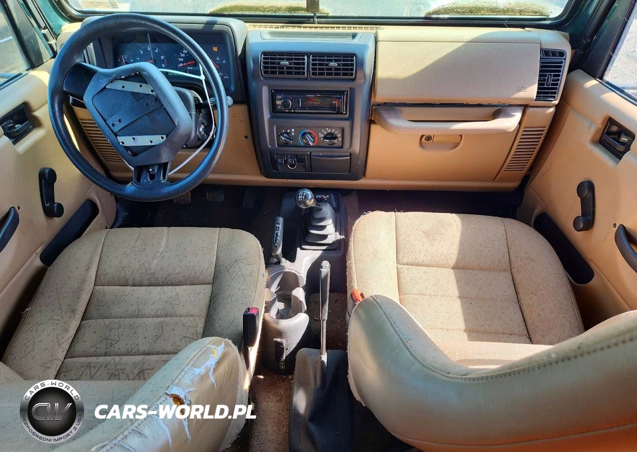 2001 Jeep Wrangler - Tj Se VIN:1J4FA29P51P314720 - 8
