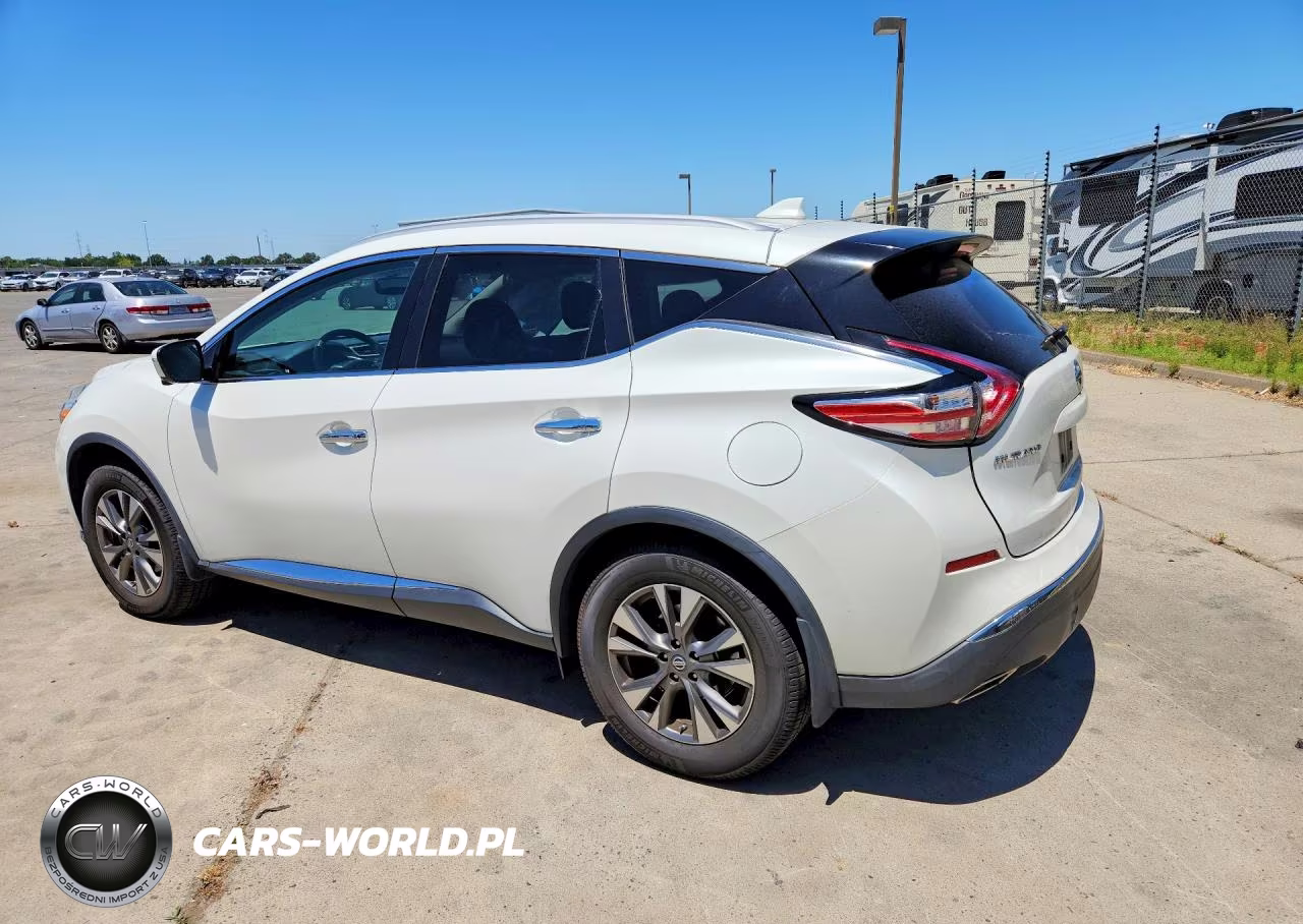 2017 Nissan Murano Sl VIN:5N1AZ2MH7HN195935 - 2