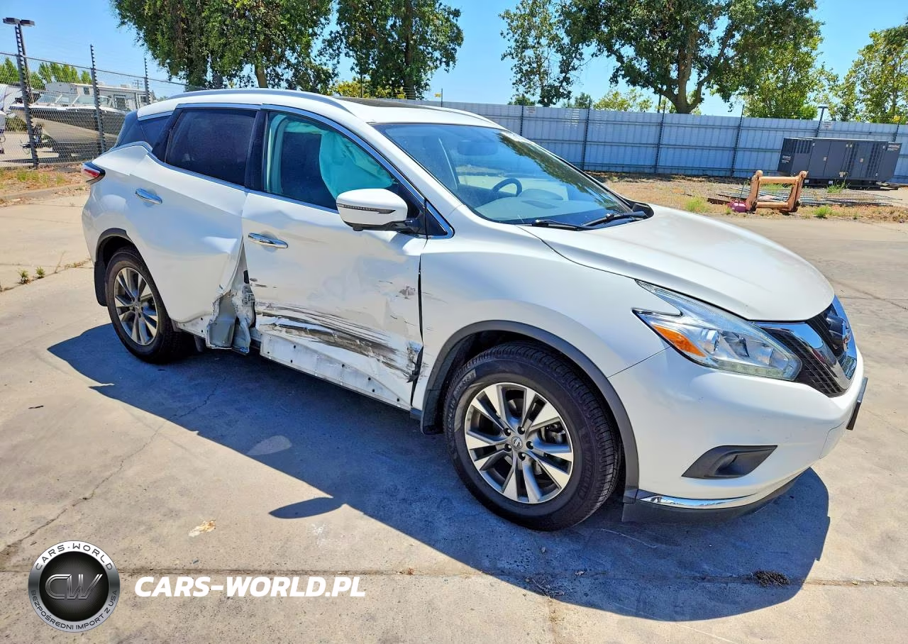 2017 Nissan Murano Sl VIN:5N1AZ2MH7HN195935 - 4