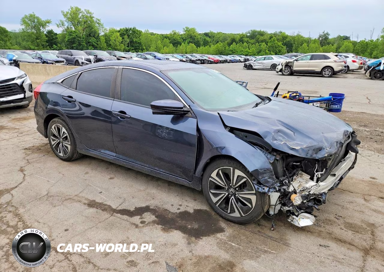 2017 Honda Civic Exl VIN:19XFC1F78HE201983 - 4
