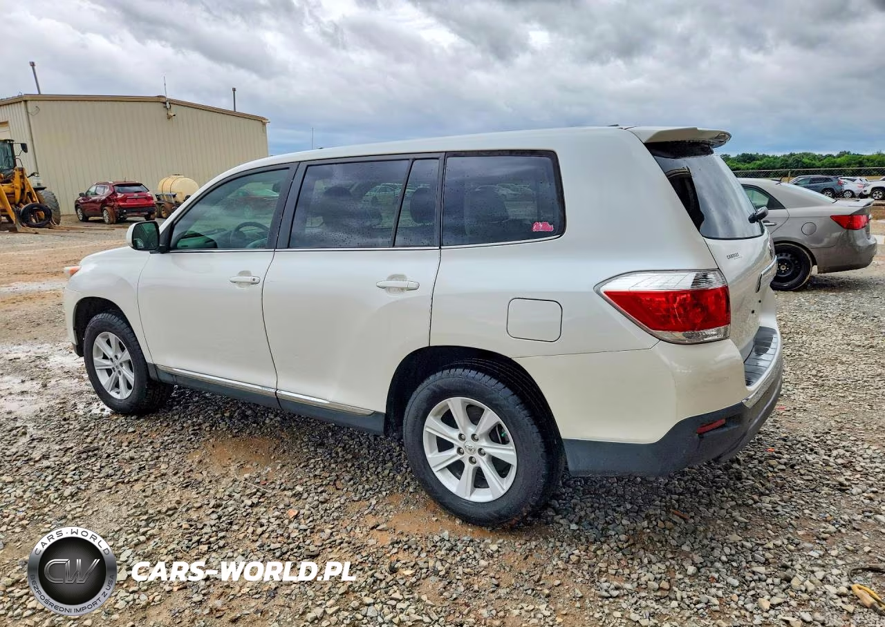 2012 Toyota Highlander Base VIN:5TDZA3EH2CS031076 - 2
