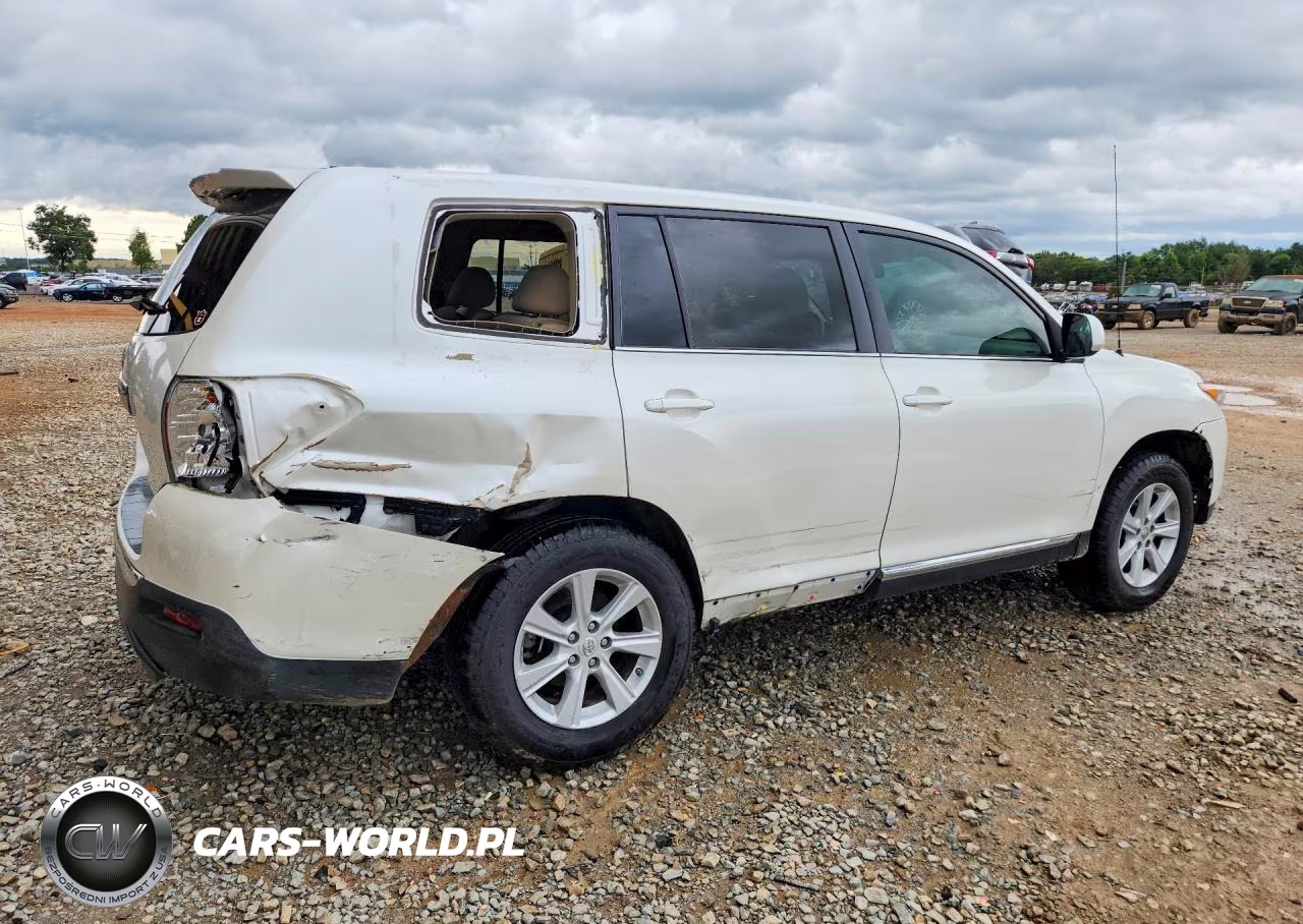 2012 Toyota Highlander Base VIN:5TDZA3EH2CS031076 - 3