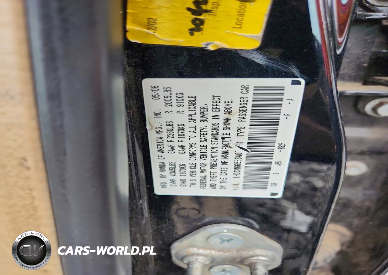 2006 Honda Accord Ex VIN:1HGCM66536A060981 - 12