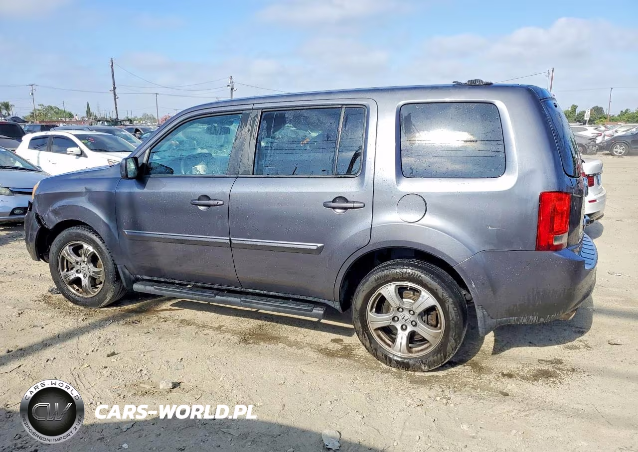 2014 Honda Pilot Exl VIN:5FNYF3H55EB026301 - 2