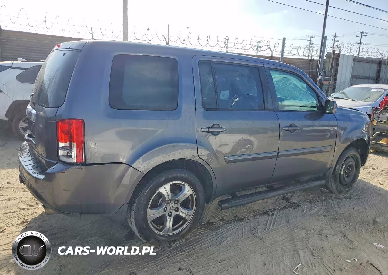2014 Honda Pilot Exl VIN:5FNYF3H55EB026301 - 3