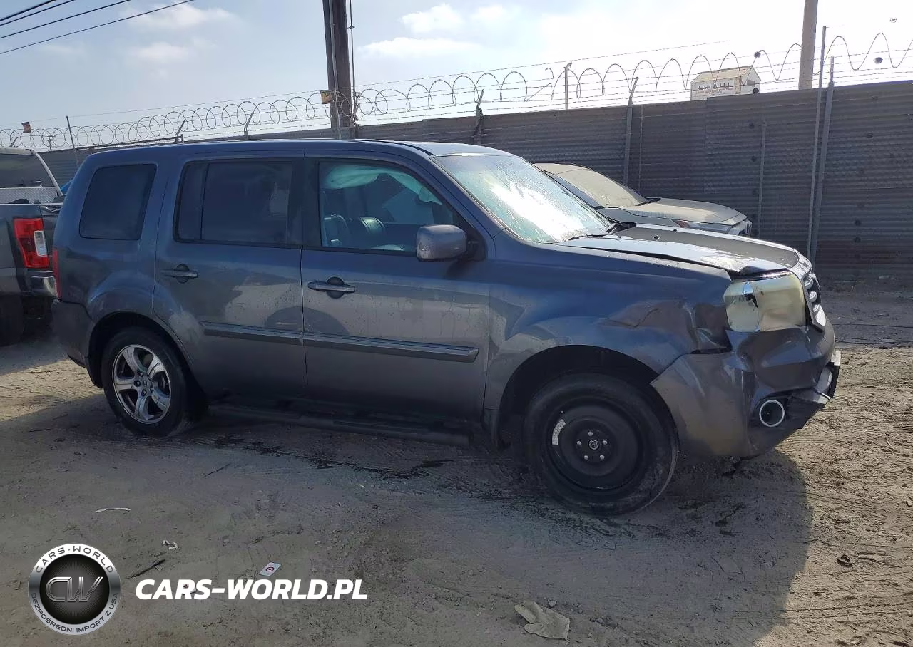 2014 Honda Pilot Exl VIN:5FNYF3H55EB026301 - 4