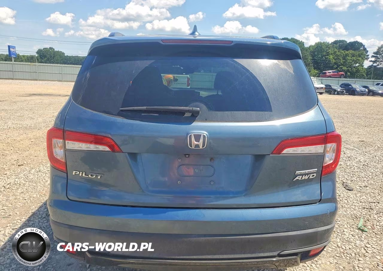2021 Honda Pilot Se VIN:5FNYF6H20MB007256 - 6