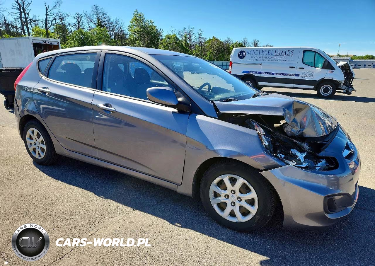 2014 Hyundai Accent Gs VIN:KMHCT5AE4EU163063 - 4