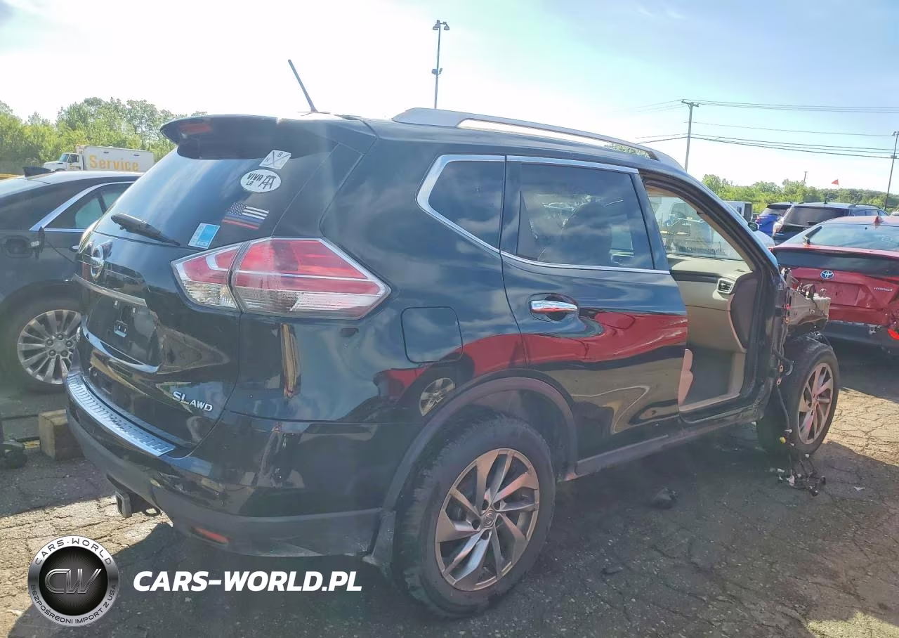2015 Nissan Rogue Sl VIN:5N1AT2MV2FC795729 - 3