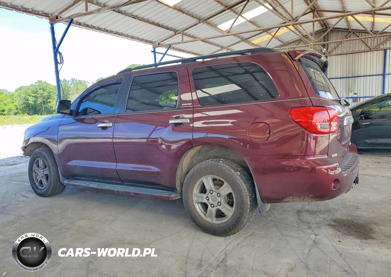2008 Toyota Sequoia Limited VIN:5TDBY68A98S007250 - 2