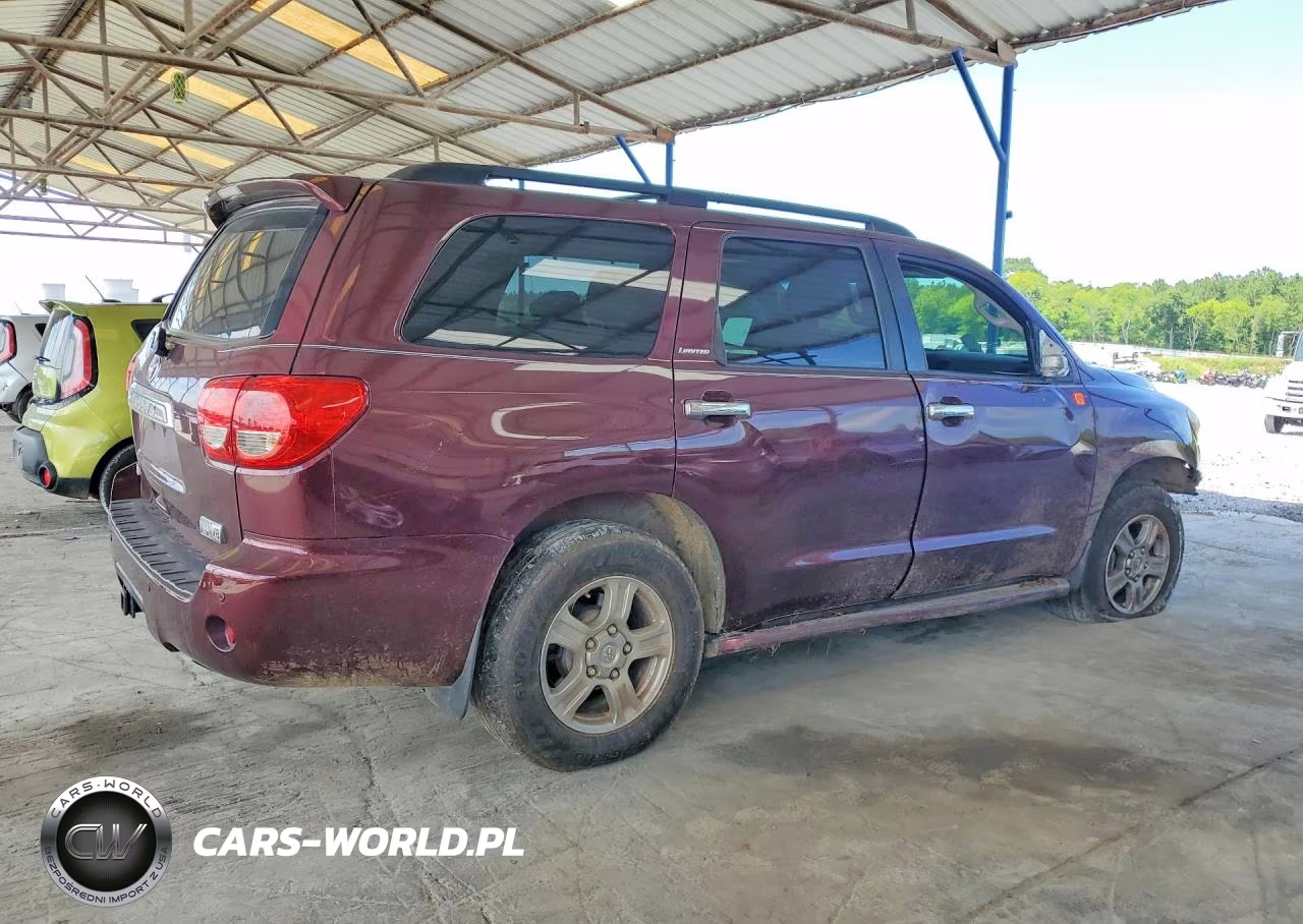 2008 Toyota Sequoia Limited VIN:5TDBY68A98S007250 - 3