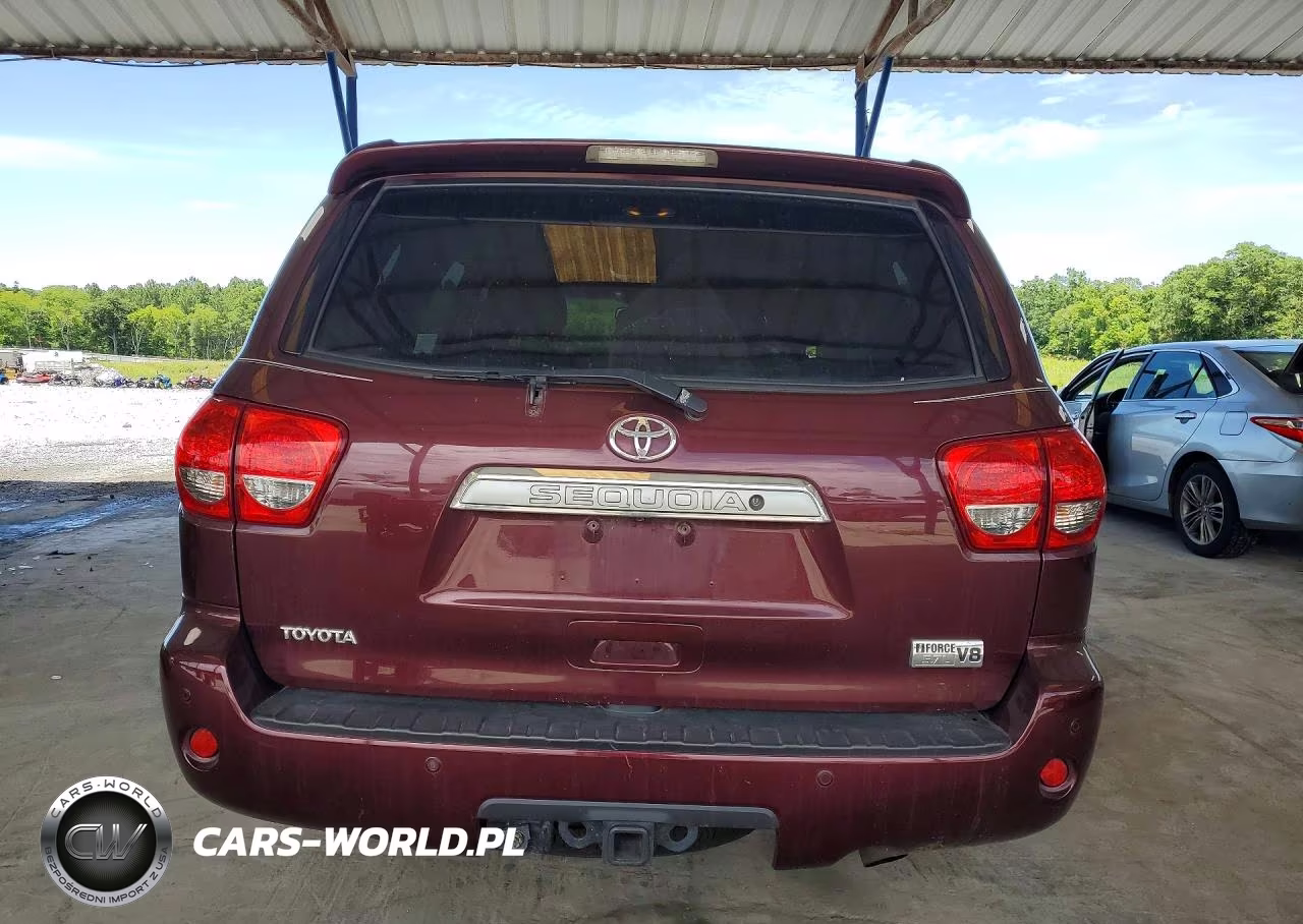 2008 Toyota Sequoia Limited VIN:5TDBY68A98S007250 - 6