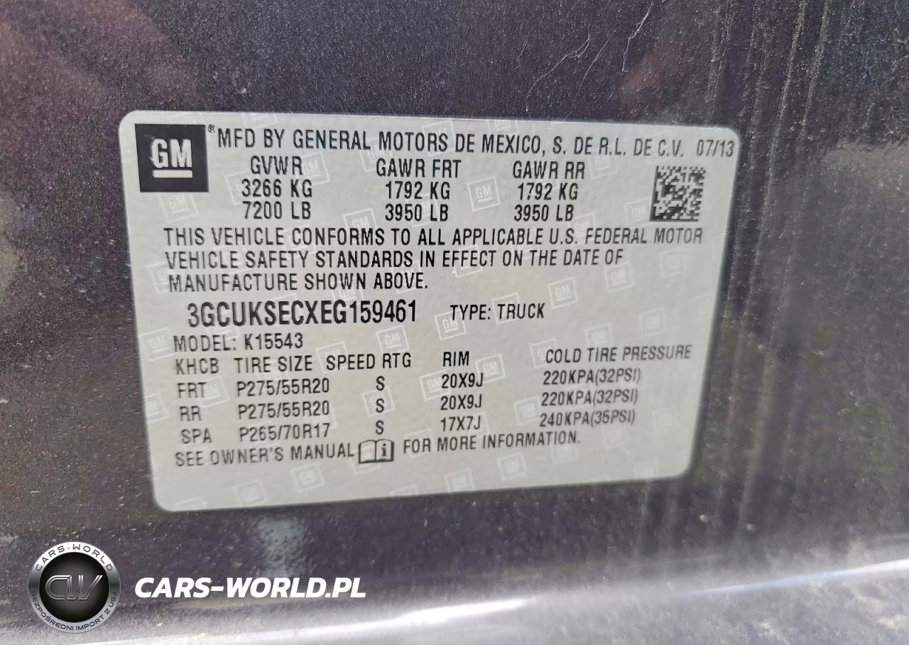 2014 Chevrolet Silverado K1500 Ltz VIN:3GCUKSECXEG159461 - 13