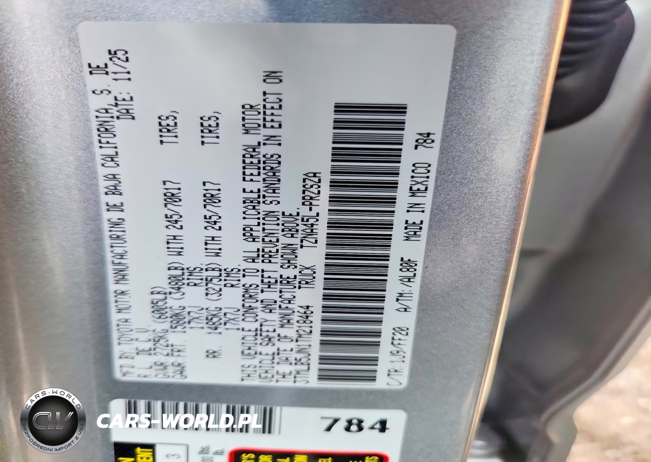 2026 Toyota Tacoma Sr5 VIN:3TMLB5JN1TM218464 - 12