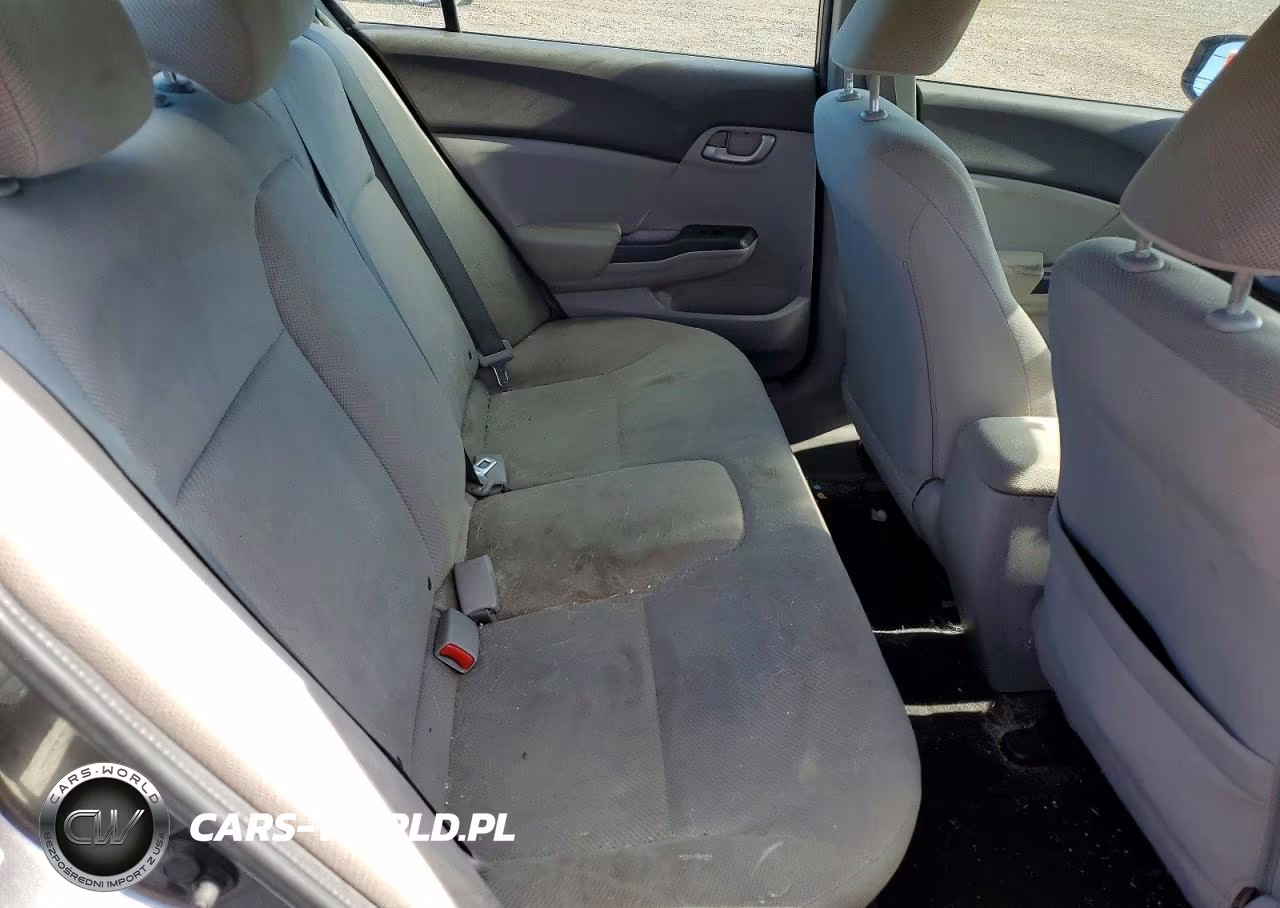 2012 Honda Civic Lx VIN:19XFB2F54CE365781 - 10