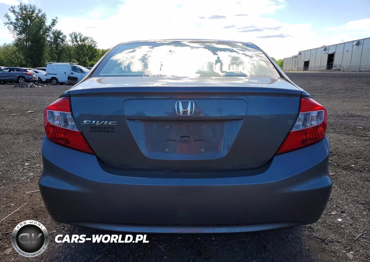 2012 Honda Civic Lx VIN:19XFB2F54CE365781 - 6
