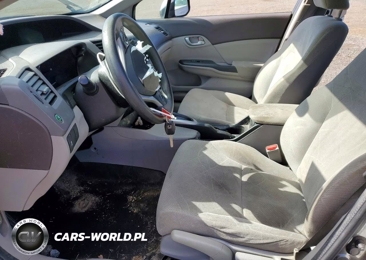2012 Honda Civic Lx VIN:19XFB2F54CE365781 - 7