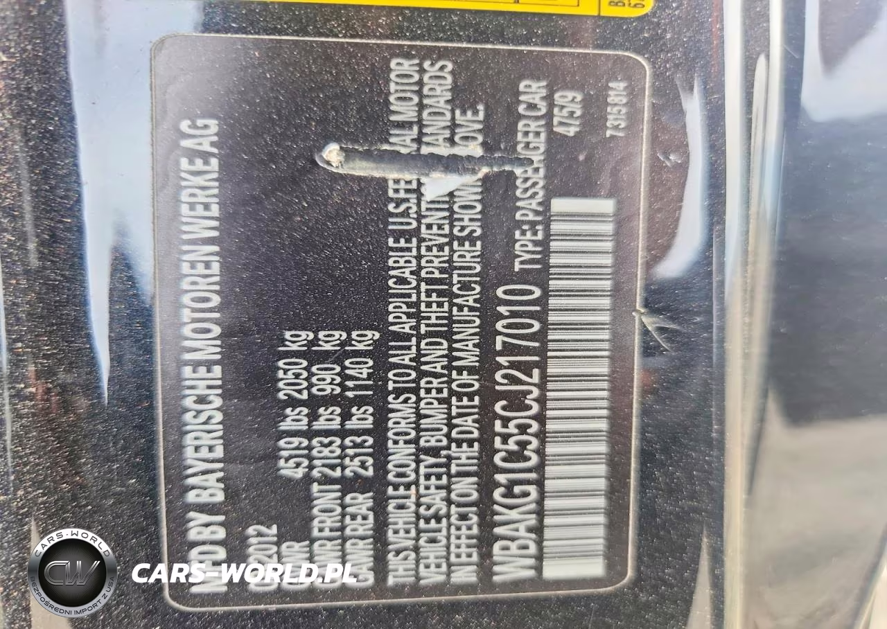 2012 BMW 335 I Sulev VIN:WBAKG1C55CJ217010 - 12