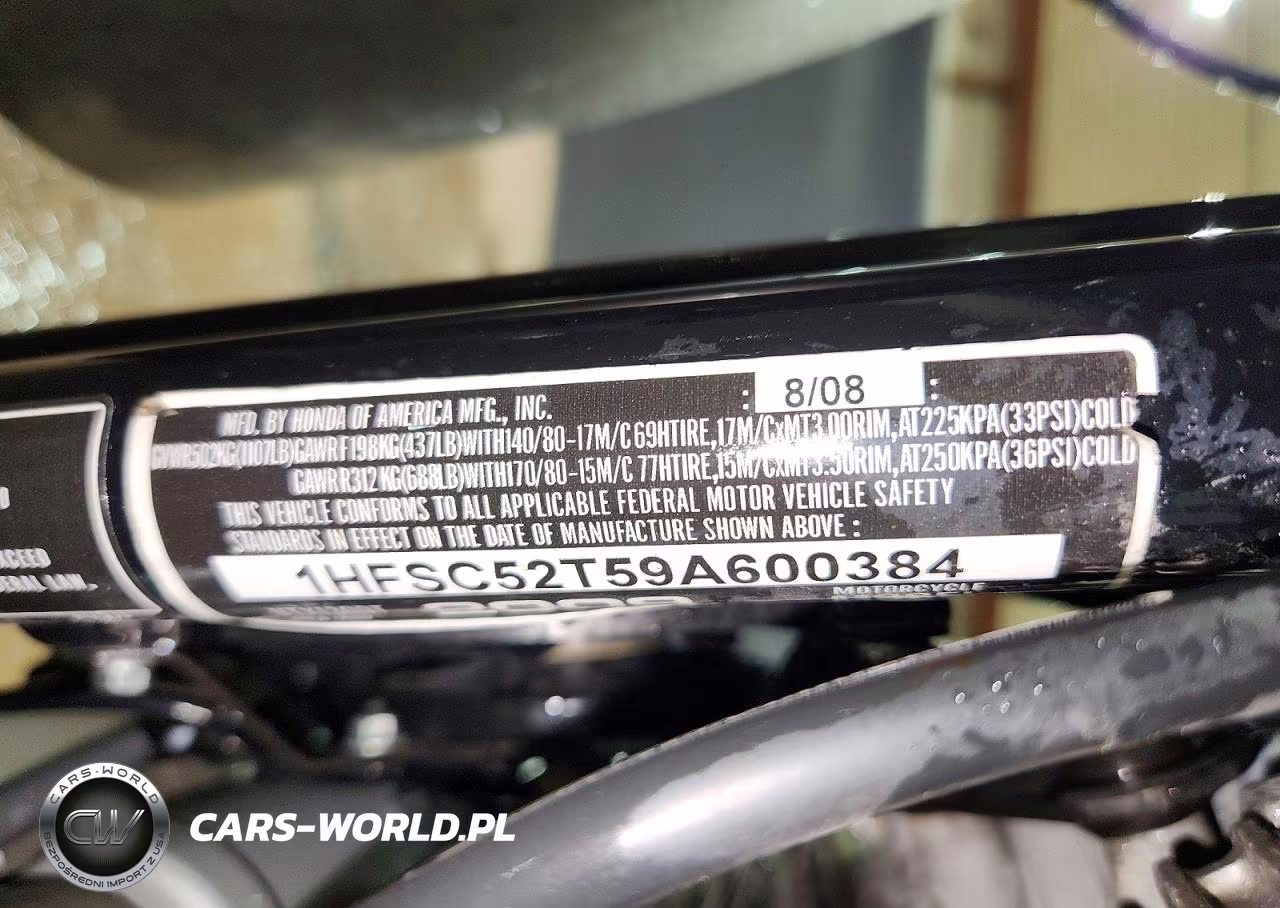 2009 Honda Vtx1300 T VIN:1HFSC52T59A600384 - 9