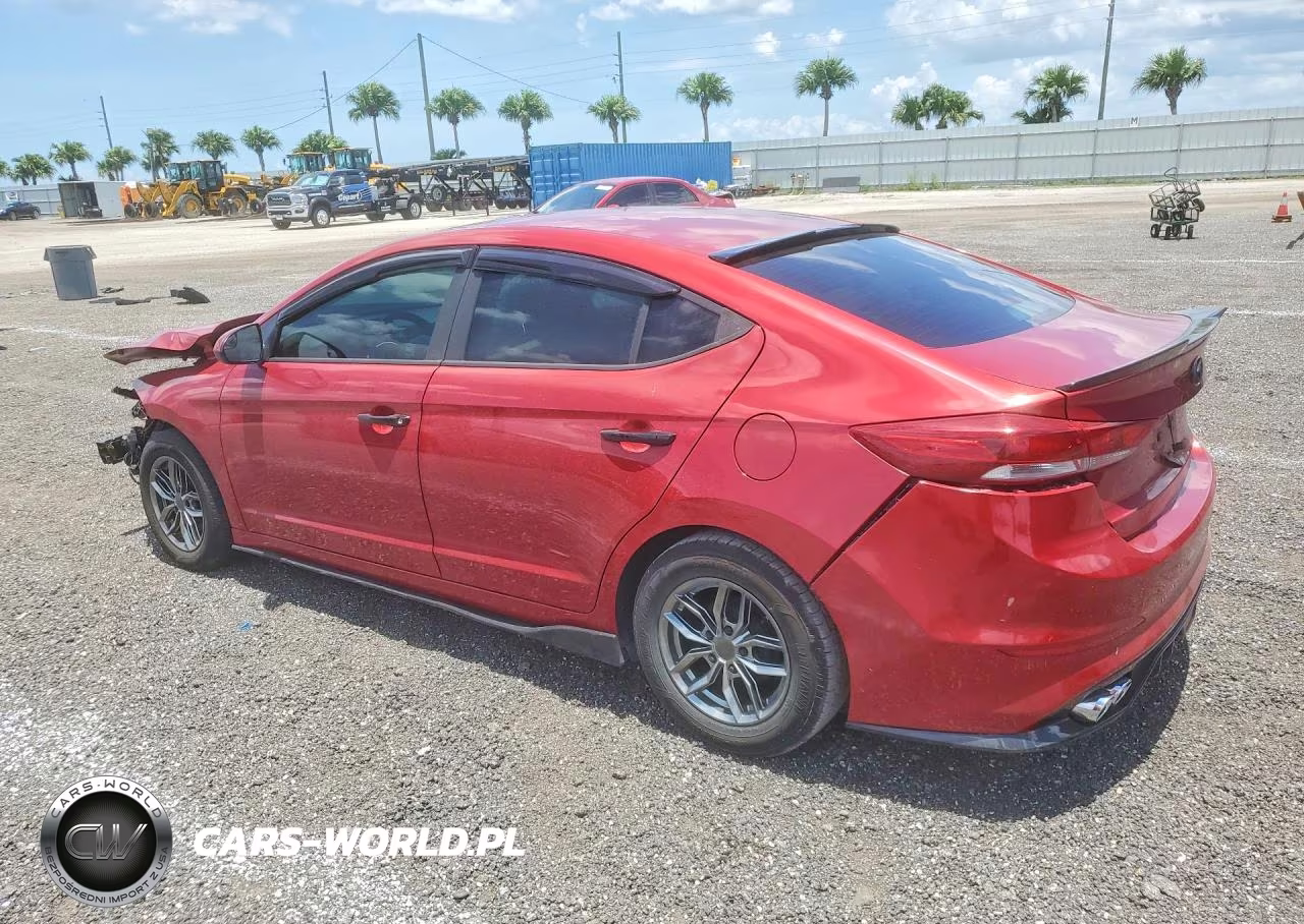 2018 Hyundai Elantra Se VIN:KMHD74LF4JU612311 - 2