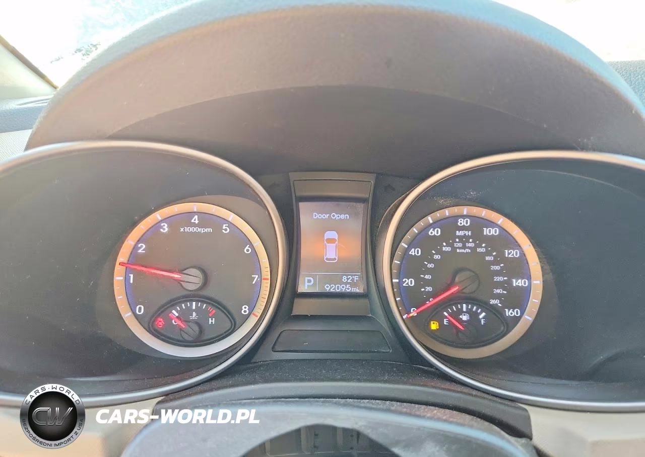 2015 Hyundai Santa Fe Gls VIN:KM8SM4HF5FU126865 - 9