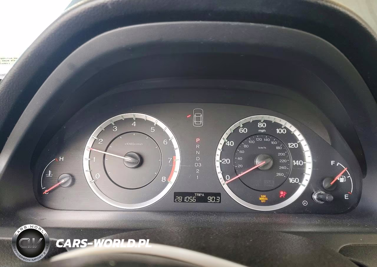 2012 Honda Accord 4D Se VIN:1HGCP2F30CA232605 - 9