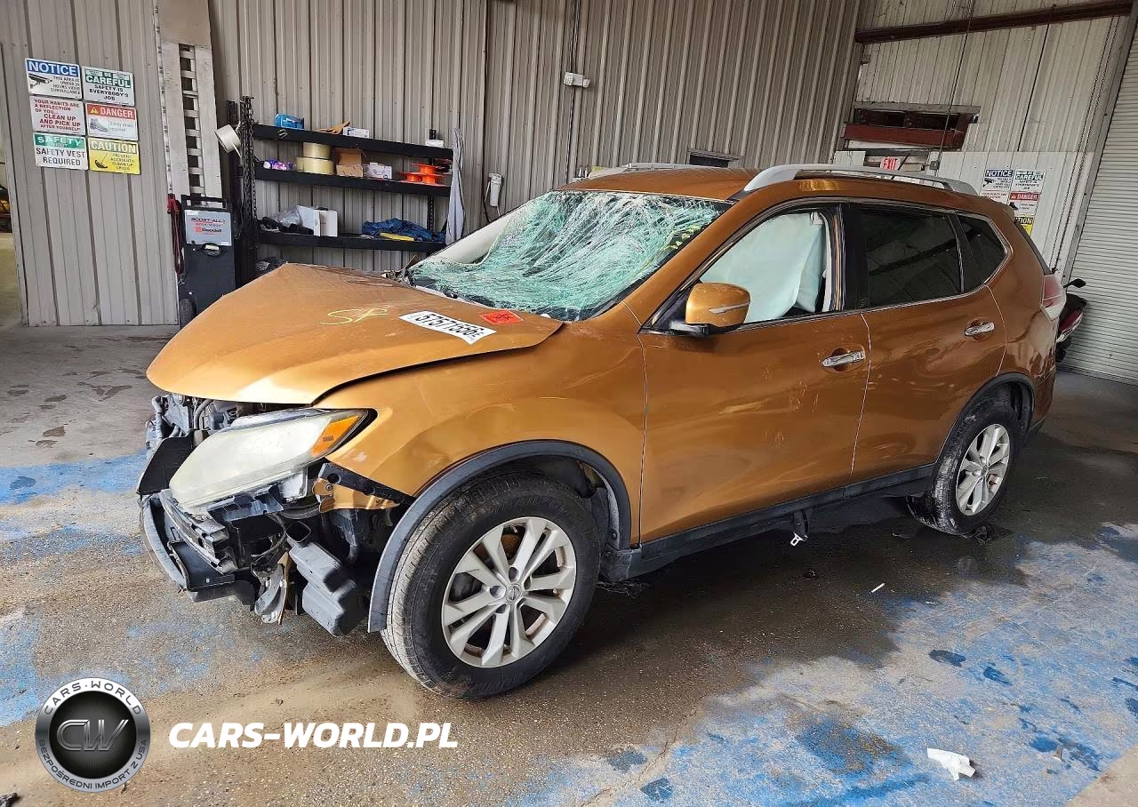 2014 Nissan Rogue S VIN:5N1AT2MT3EC803317 - 1