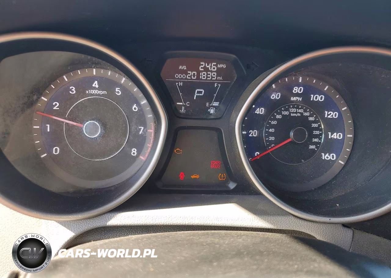 2011 Hyundai Elantra Gls VIN:5NPDH4AE2BH042994 - 9