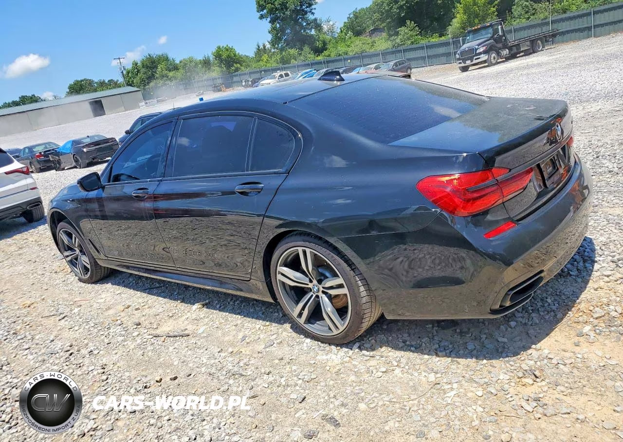 2019 BMW 740 I VIN:WBA7E2C52KB217704 - 2
