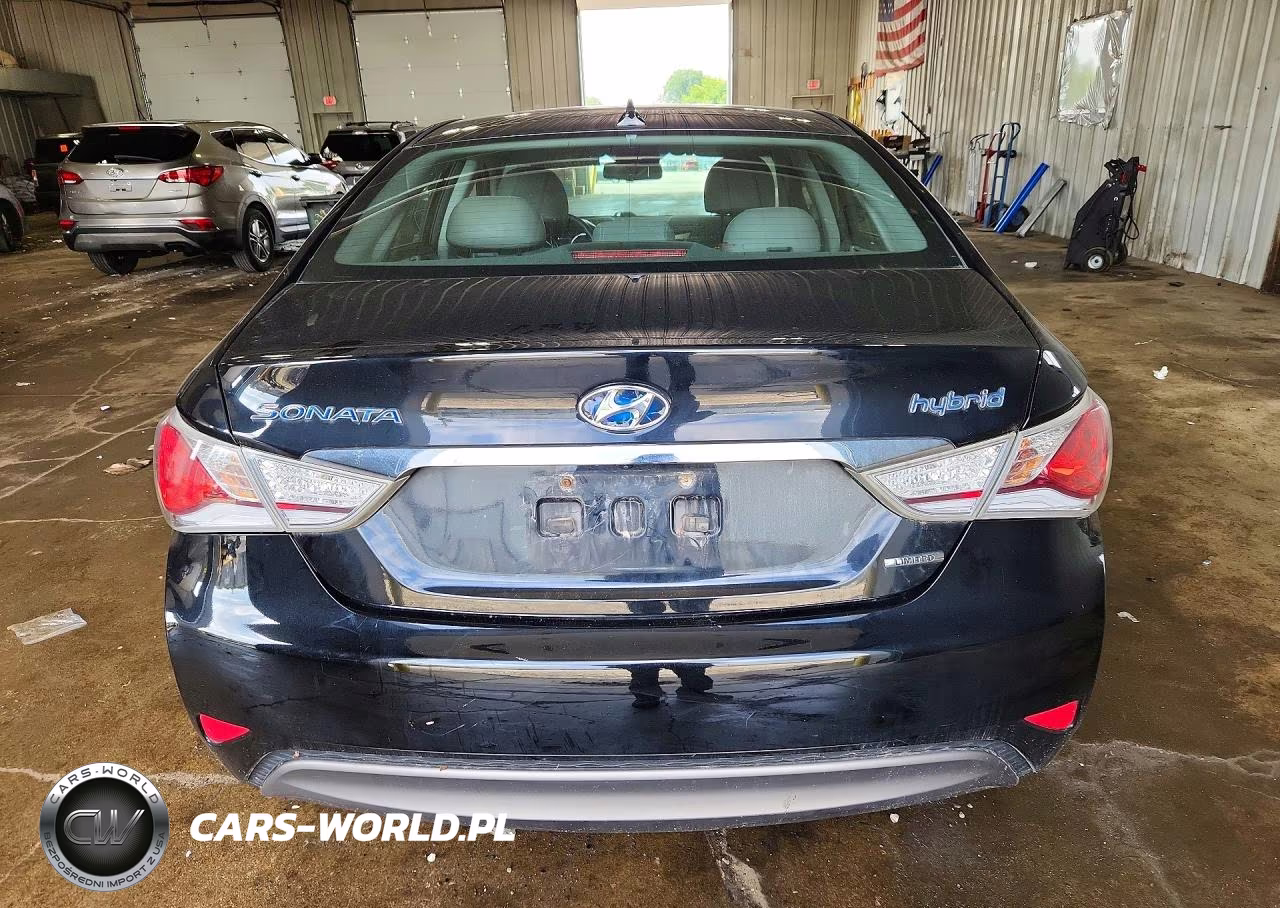 2013 Hyundai Sonata Hybrid VIN:KMHEC4A48DA081170 - 6