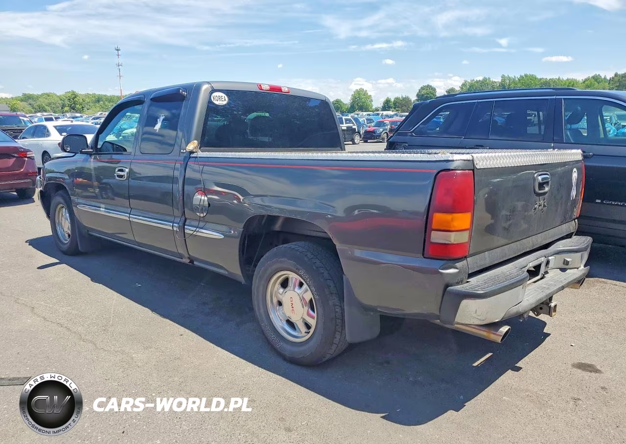 2001 GMC New Sierra C1500 VIN:2GTEC19T811175554 - 2