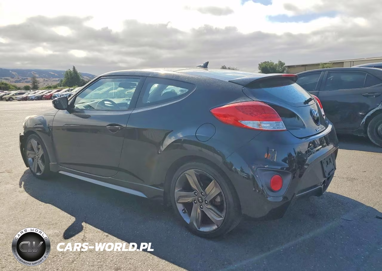 2015 Hyundai Veloster Turbo VIN:KMHTC6AE4FU222684 - 2