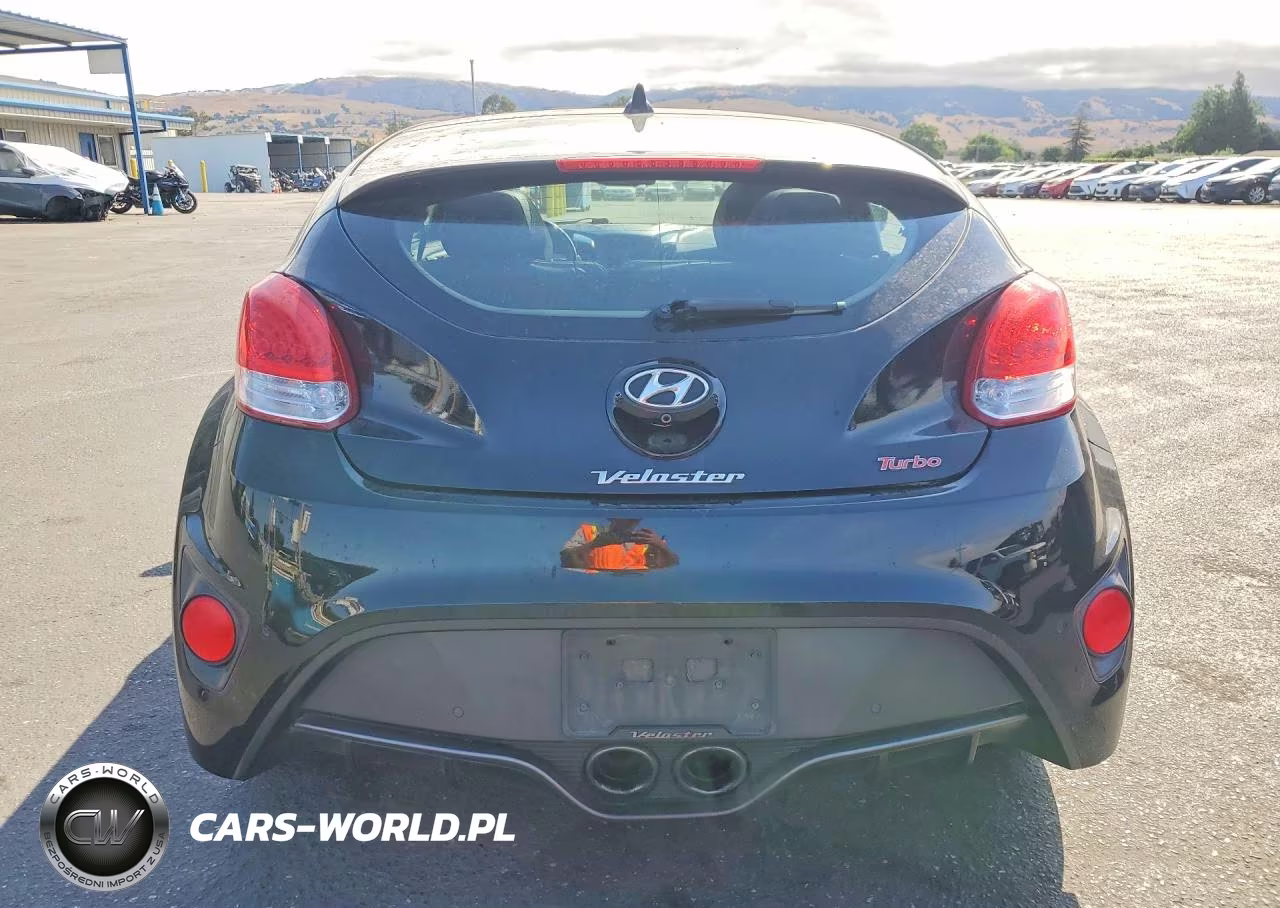2015 Hyundai Veloster Turbo VIN:KMHTC6AE4FU222684 - 6