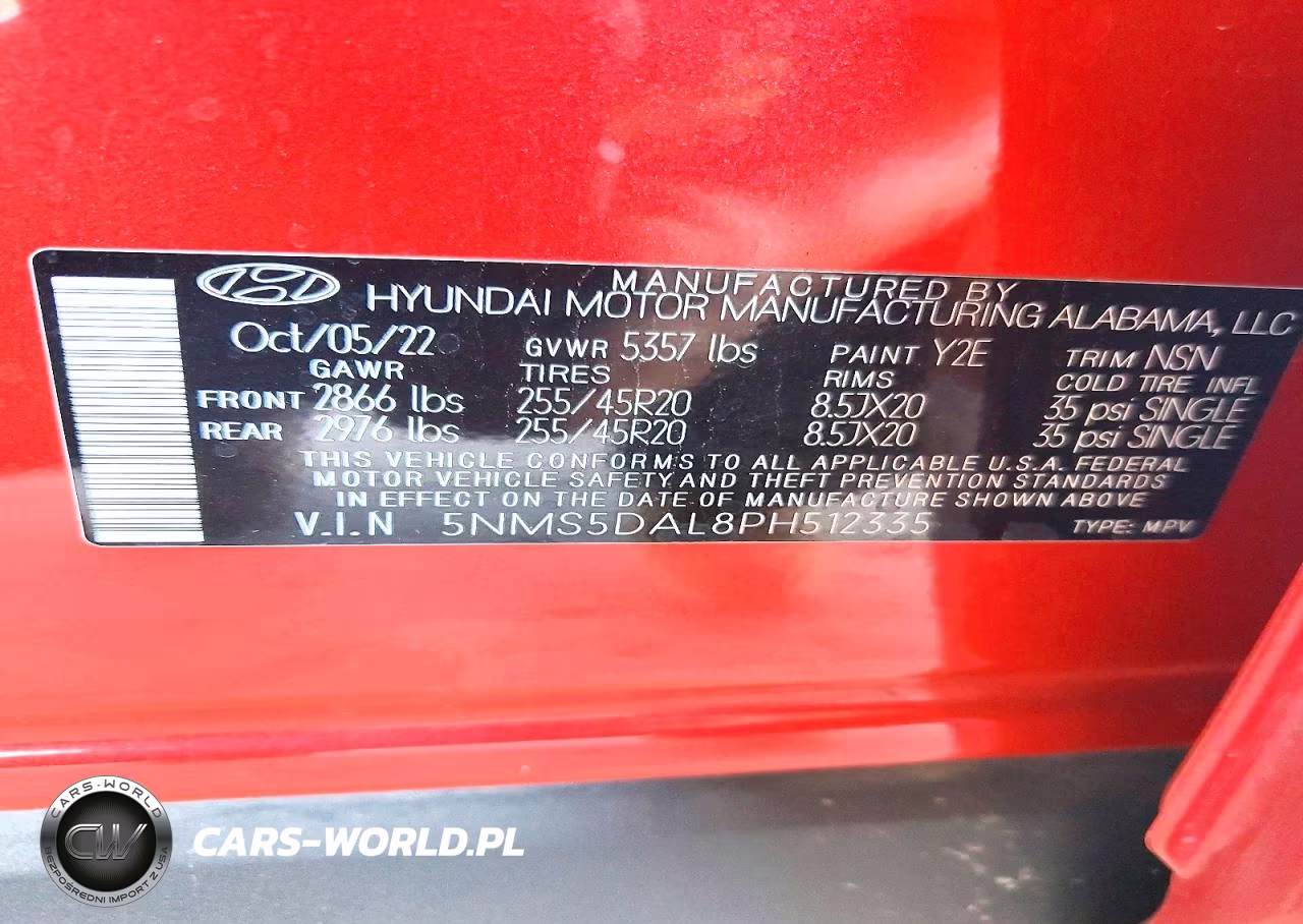 2023 Hyundai Santa Fe Calligraphy VIN:5NMS5DAL8PH512335 - 14