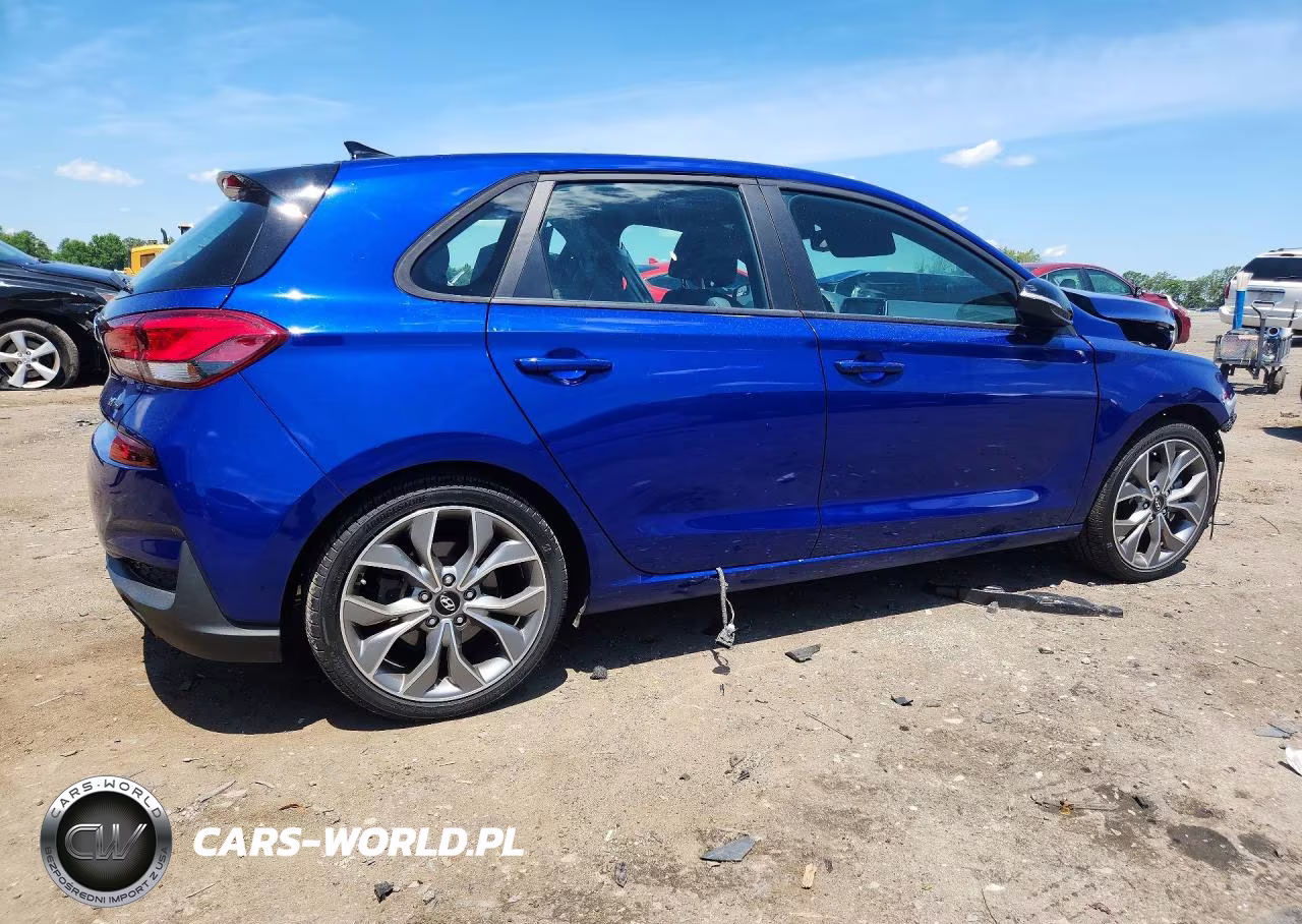 2020 Hyundai Elantra Gt N Line VIN:KMHH55LC4LU146367 - 3
