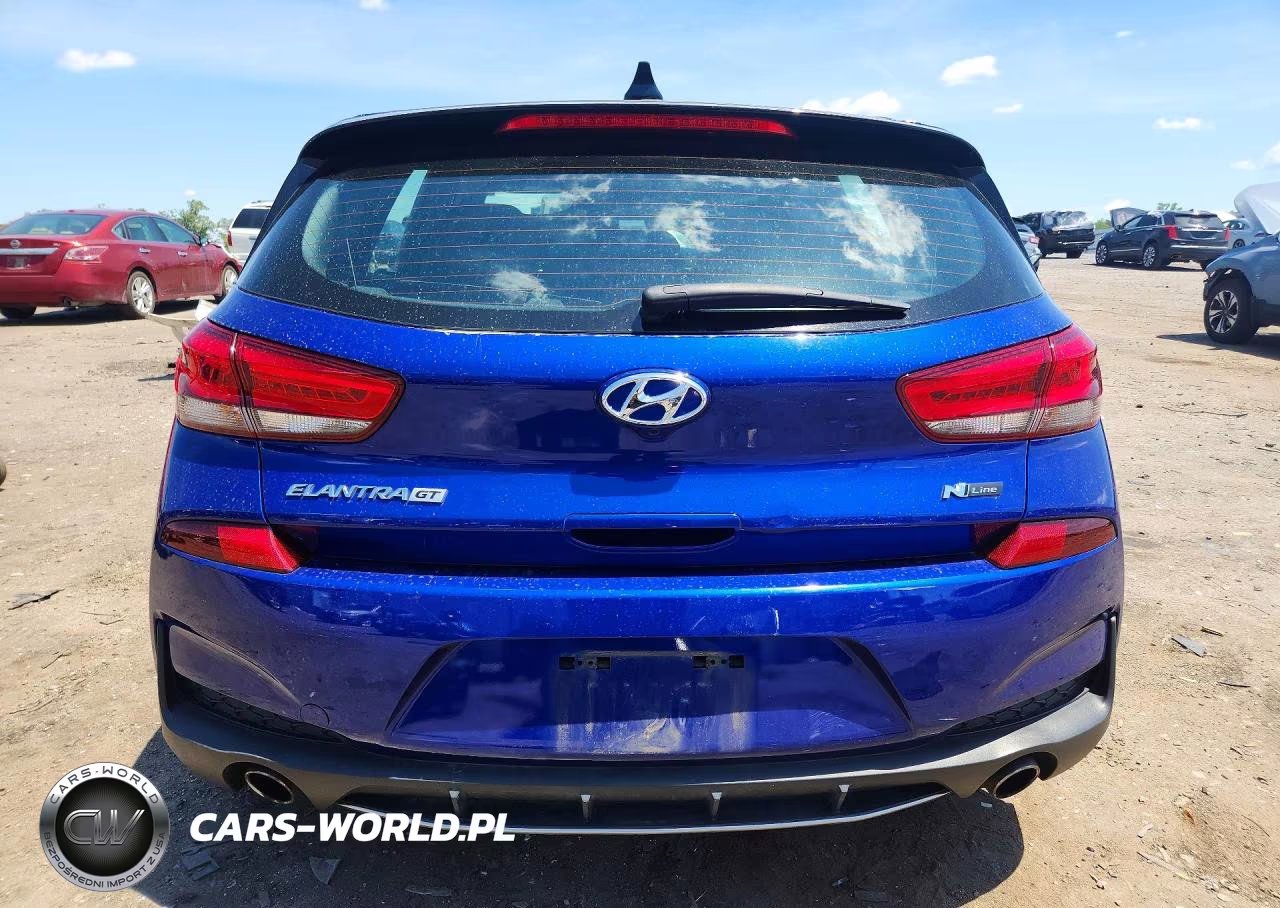 2020 Hyundai Elantra Gt N Line VIN:KMHH55LC4LU146367 - 6