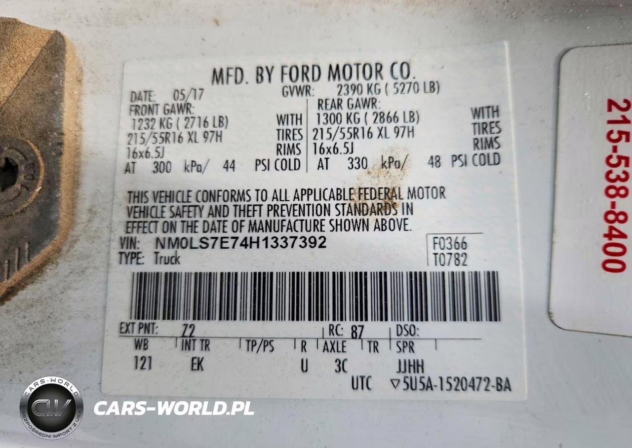 2017 Ford Transit Connect Xl VIN:NM0LS7E74H1337392 - 13
