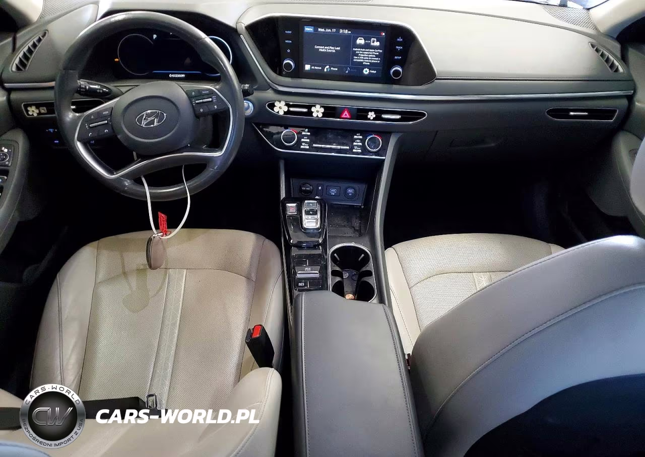 2020 Hyundai Sonata Sel VIN:5NPEF4JA2LH039926 - 8