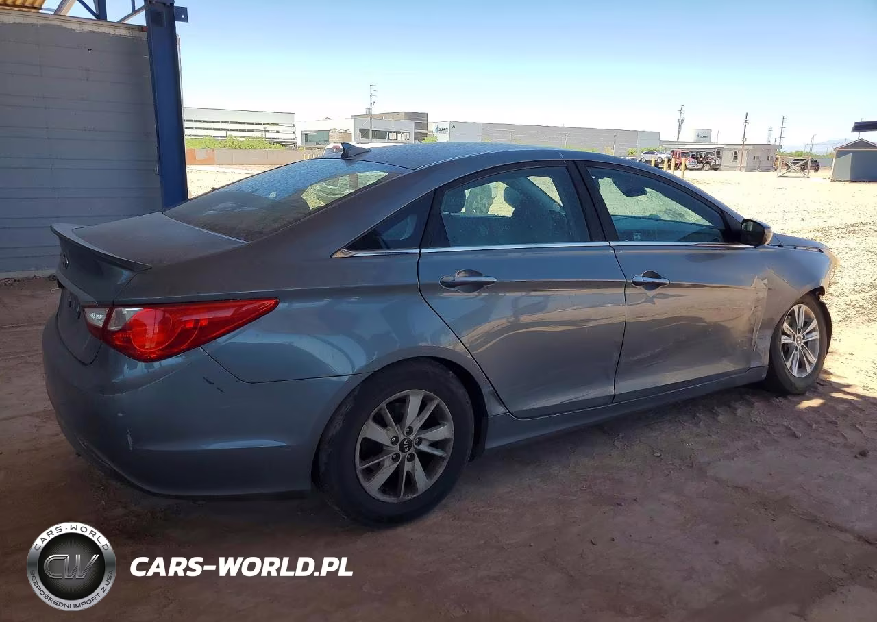 2013 Hyundai Sonata Gls VIN:5NPEB4AC0DH747154 - 3