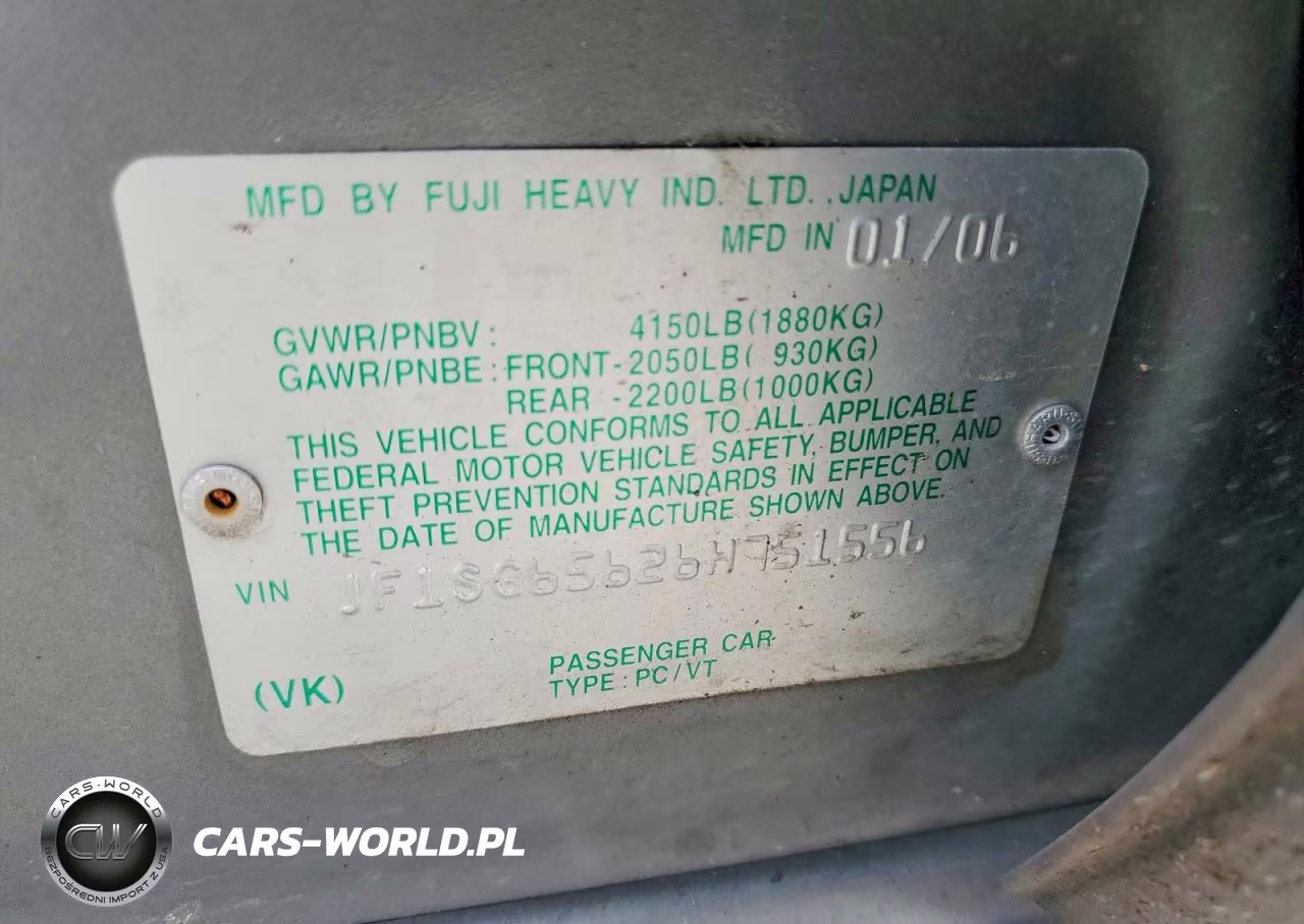 2006 Subaru Forester 2.5X Premium VIN:JF1SG65626H751556 - 13