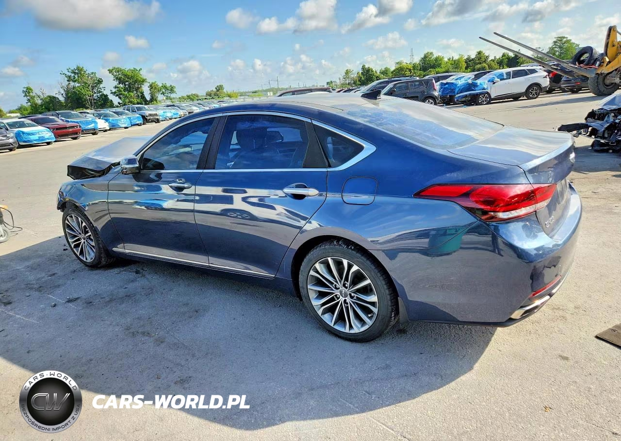 2015 Hyundai Genesis VIN:KMHGN4JEXFU073746 - 2