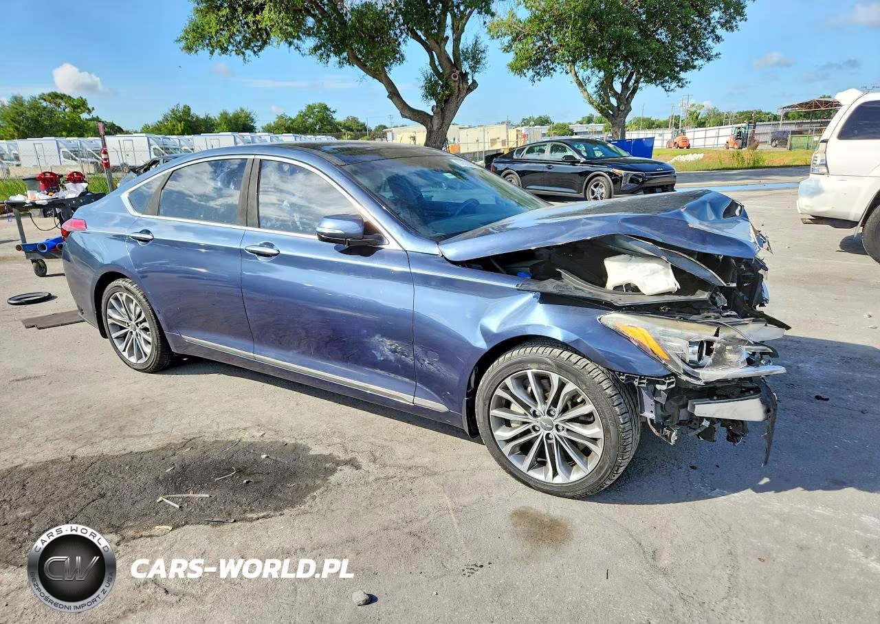 2015 Hyundai Genesis VIN:KMHGN4JEXFU073746 - 4