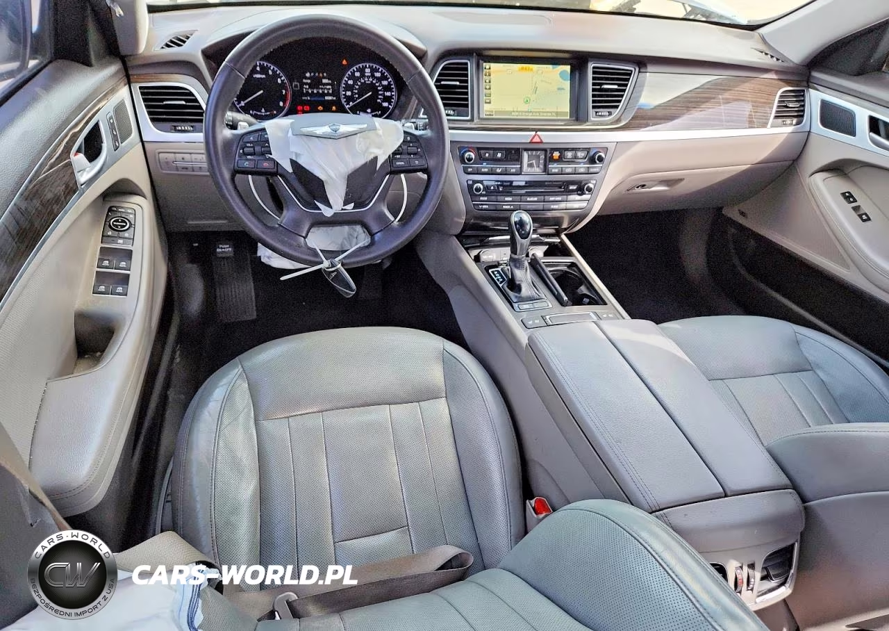 2015 Hyundai Genesis VIN:KMHGN4JEXFU073746 - 8