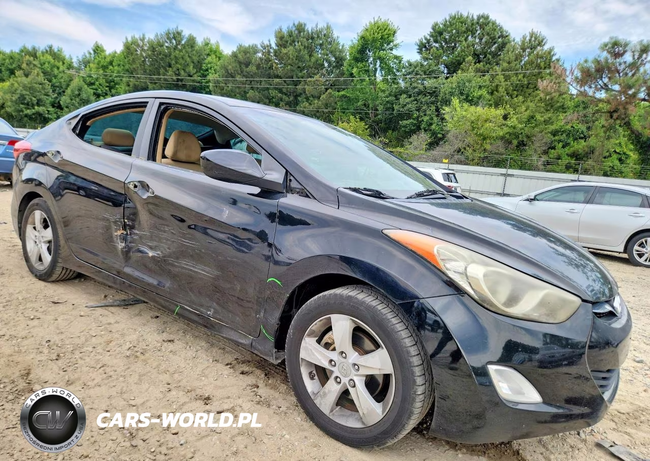 2012 Hyundai Elantra Gls VIN:KMHDH4AE0CU305339 - 4