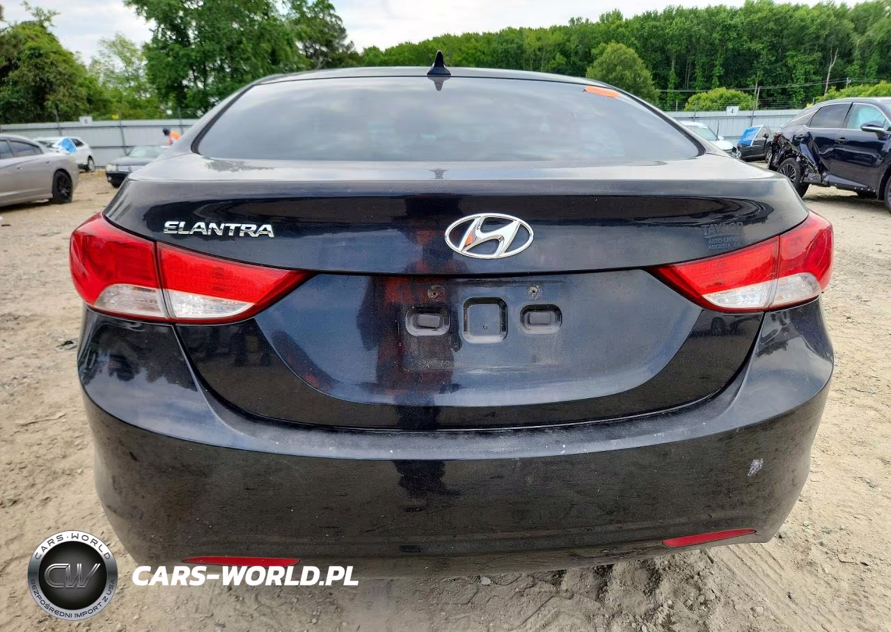 2012 Hyundai Elantra Gls VIN:KMHDH4AE0CU305339 - 6